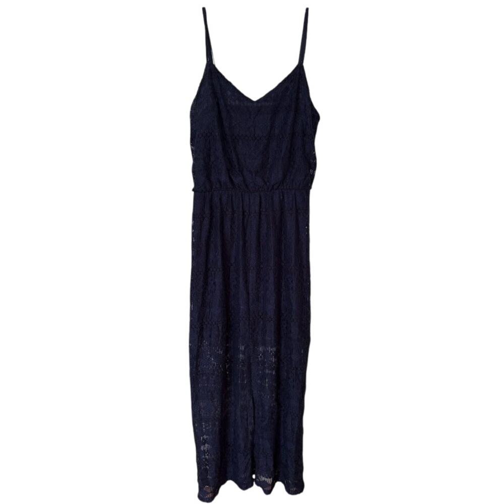 REPOSHED Vince Camuto Navy Maxi Dress